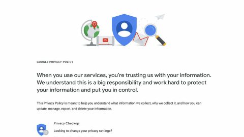 google-terms-privacy1 Screen Shots of Google Privacy Terms