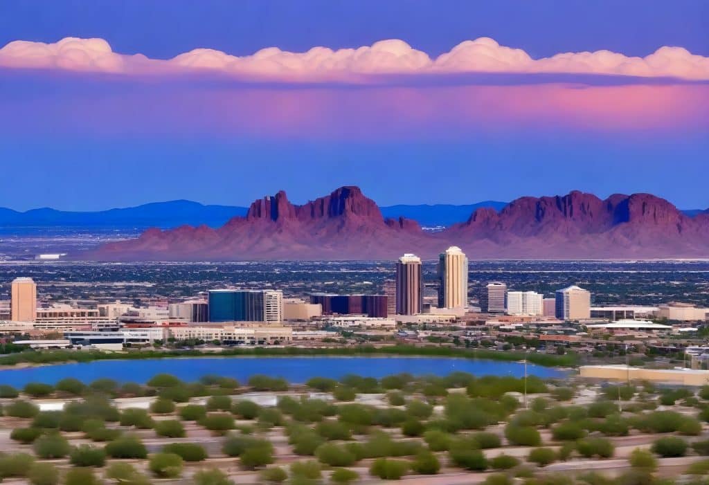Peoria, AZ AI Sky View