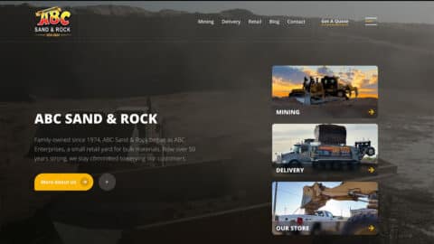 ABC Sand Rock Home Page